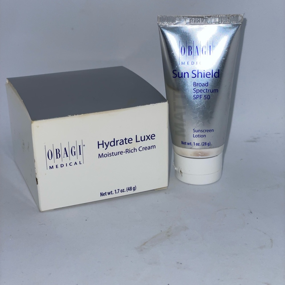 Obagi Hydrate lux Obagi sun shield bundle NWT